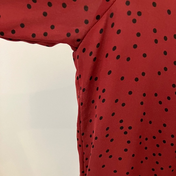 L’Agence Polka Dot Silk Blouse - Picture 5 of 16